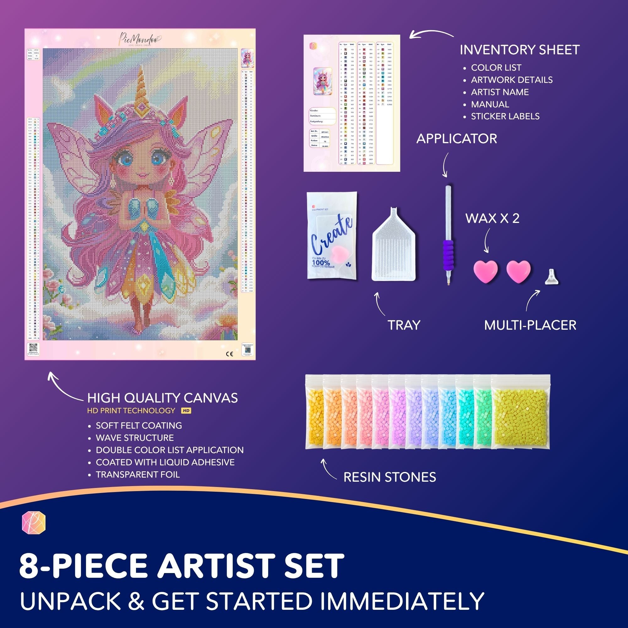 Diamond Painting Fairydust Special - Fairy in the Cloud Kingdom