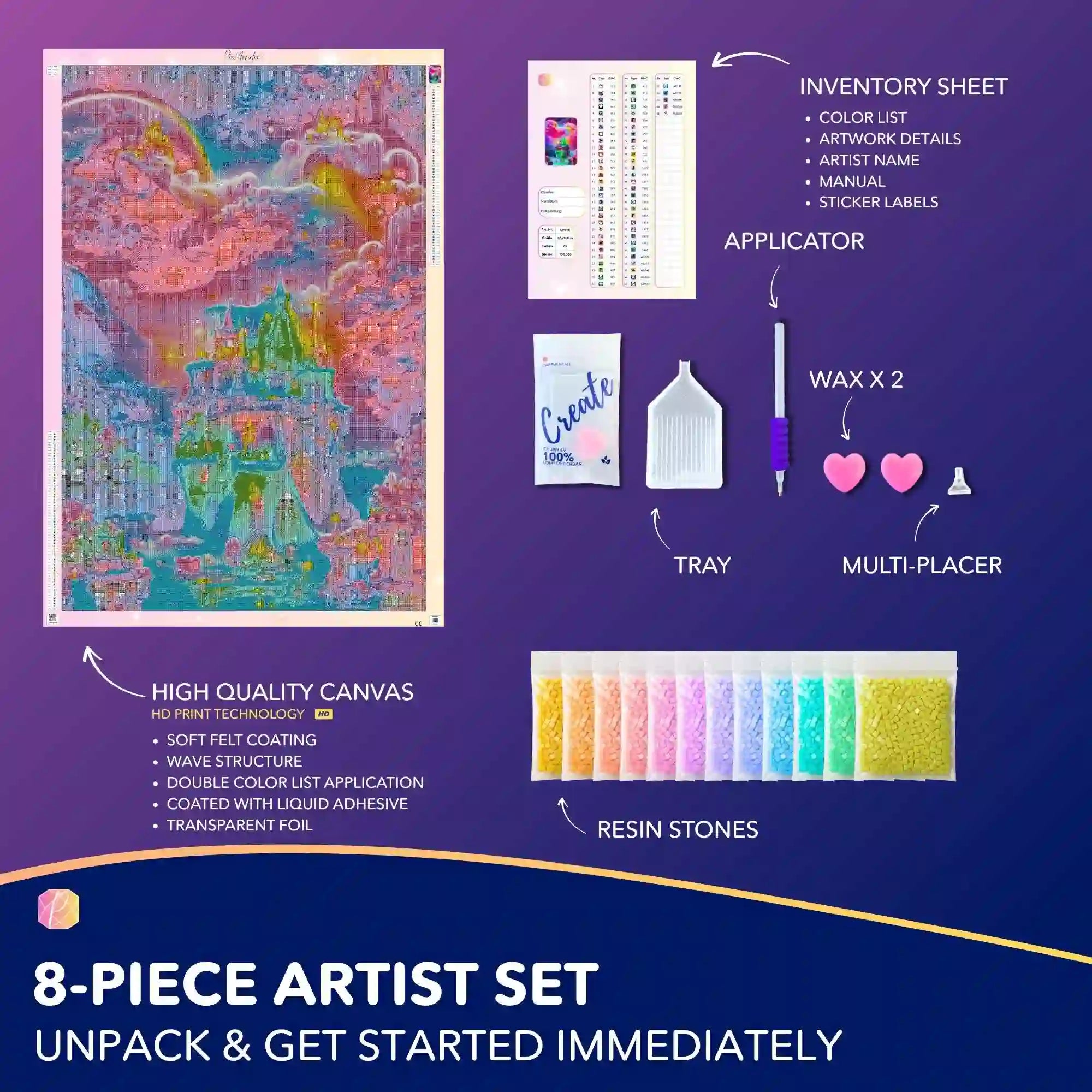 Diamond Painting AB Special – Dreamland in Fantasy