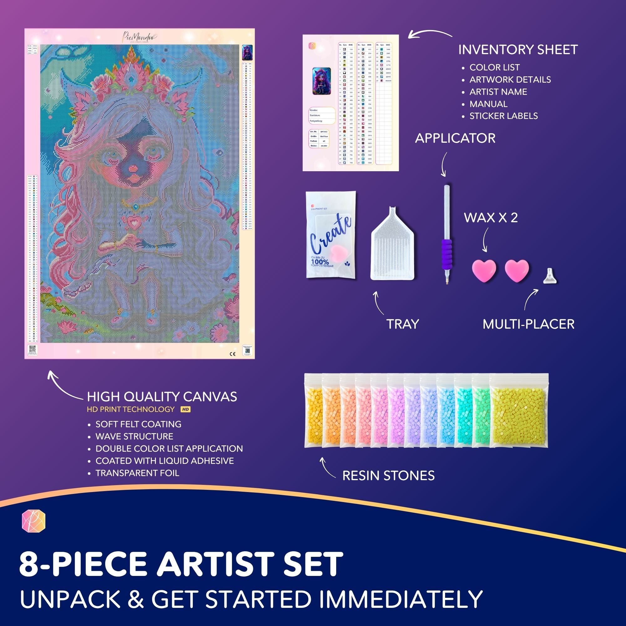 Diamond Painting - Little Violett