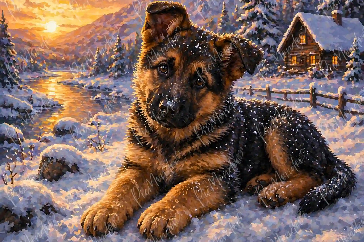 Diamond Painting 7 Day Special – First Snow