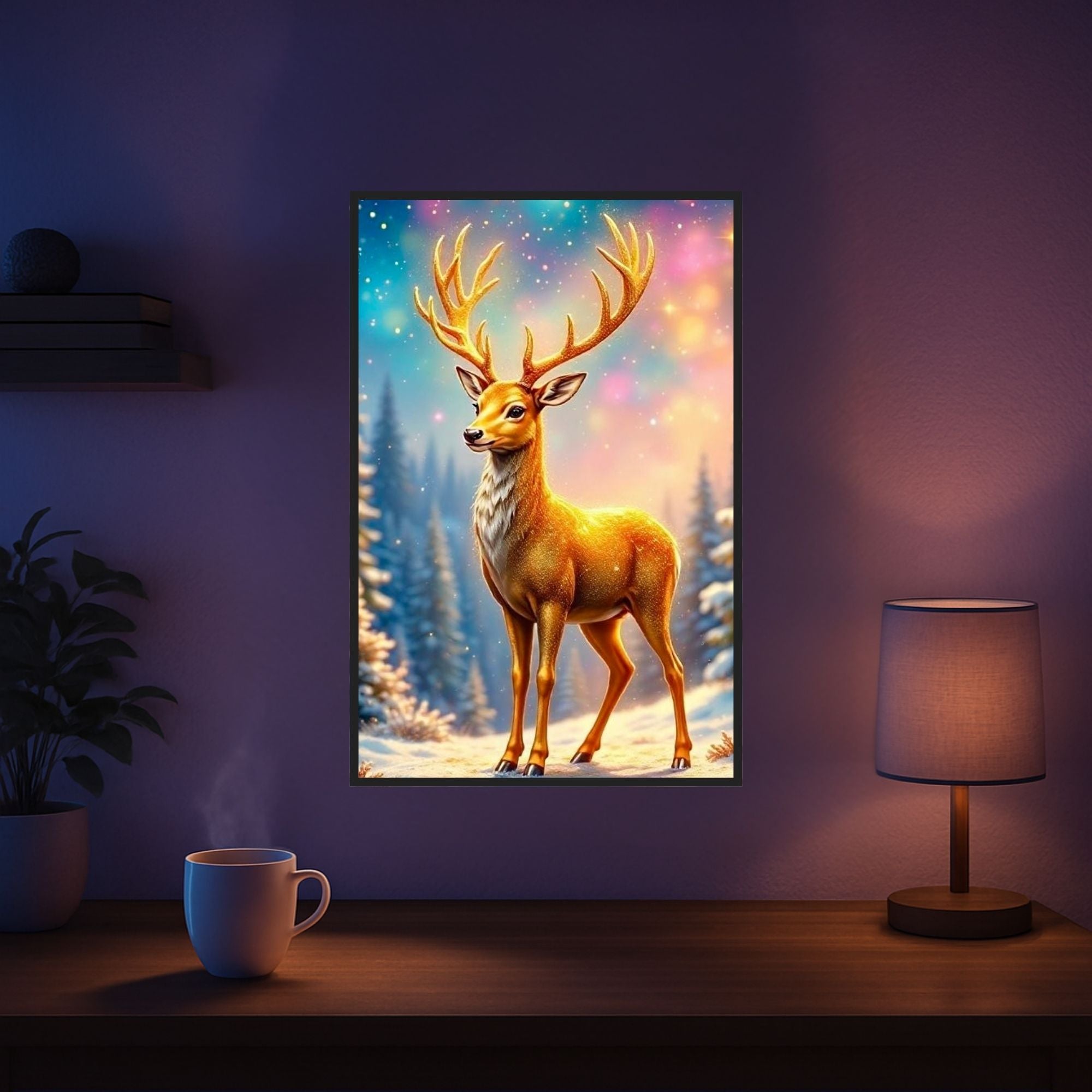 Diamond Painting - Golden Deer