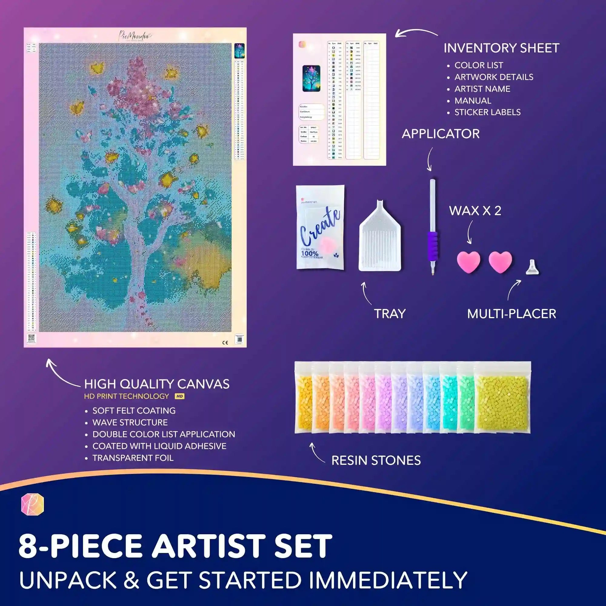 Diamond Painting AB Special – Butterfly Tree