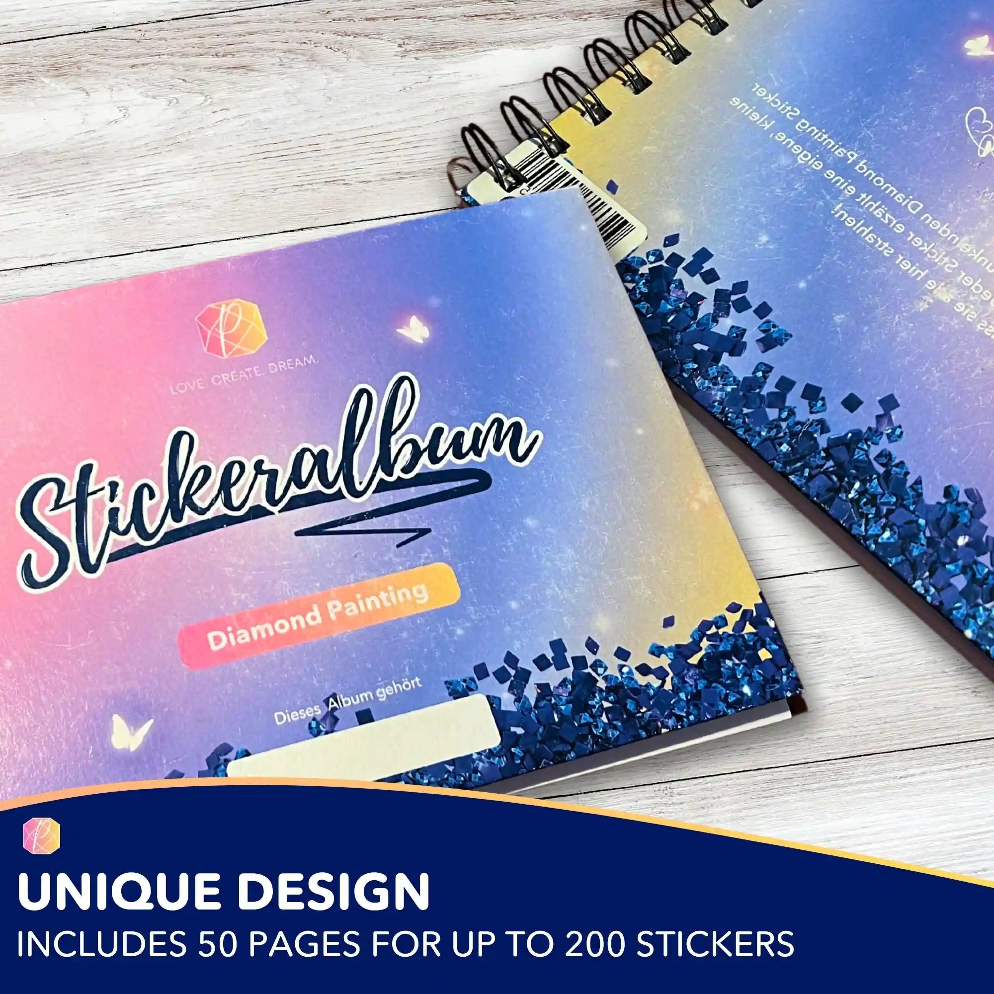 Diamond Painting Sticker Album