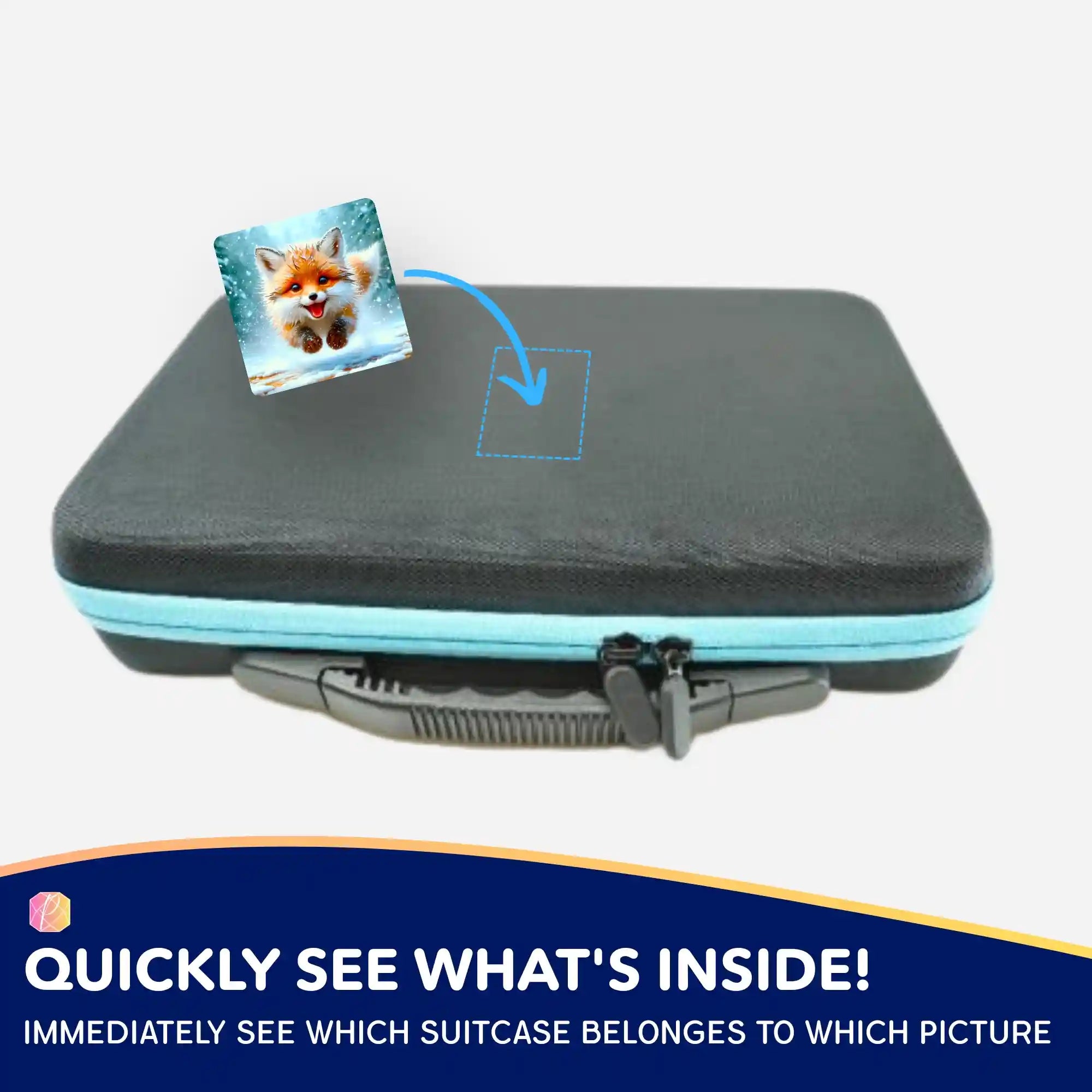 Wall Sticker 5-Pack - Little Fox in the Winter Forest