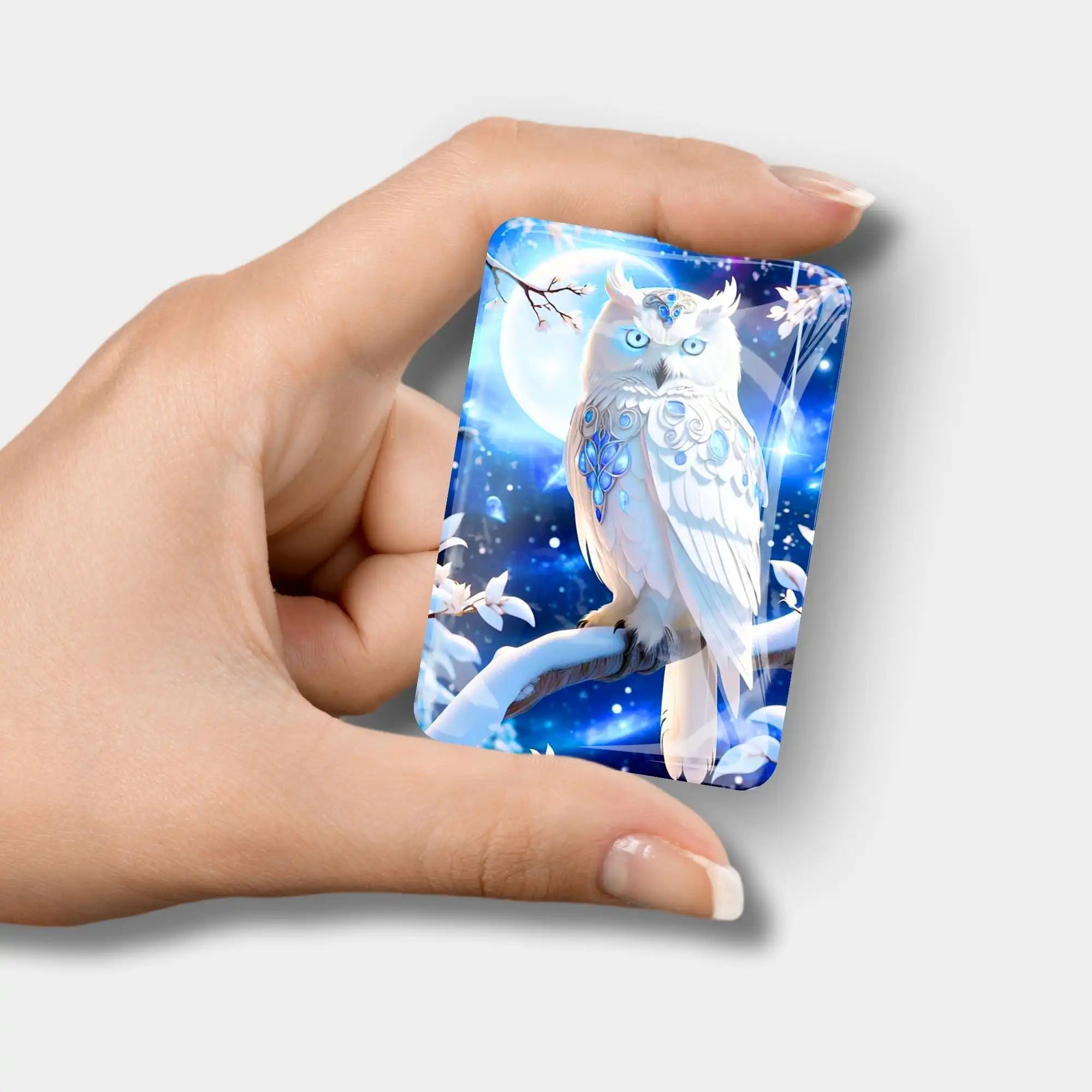 Cover Minder - Blue Eyed Owl