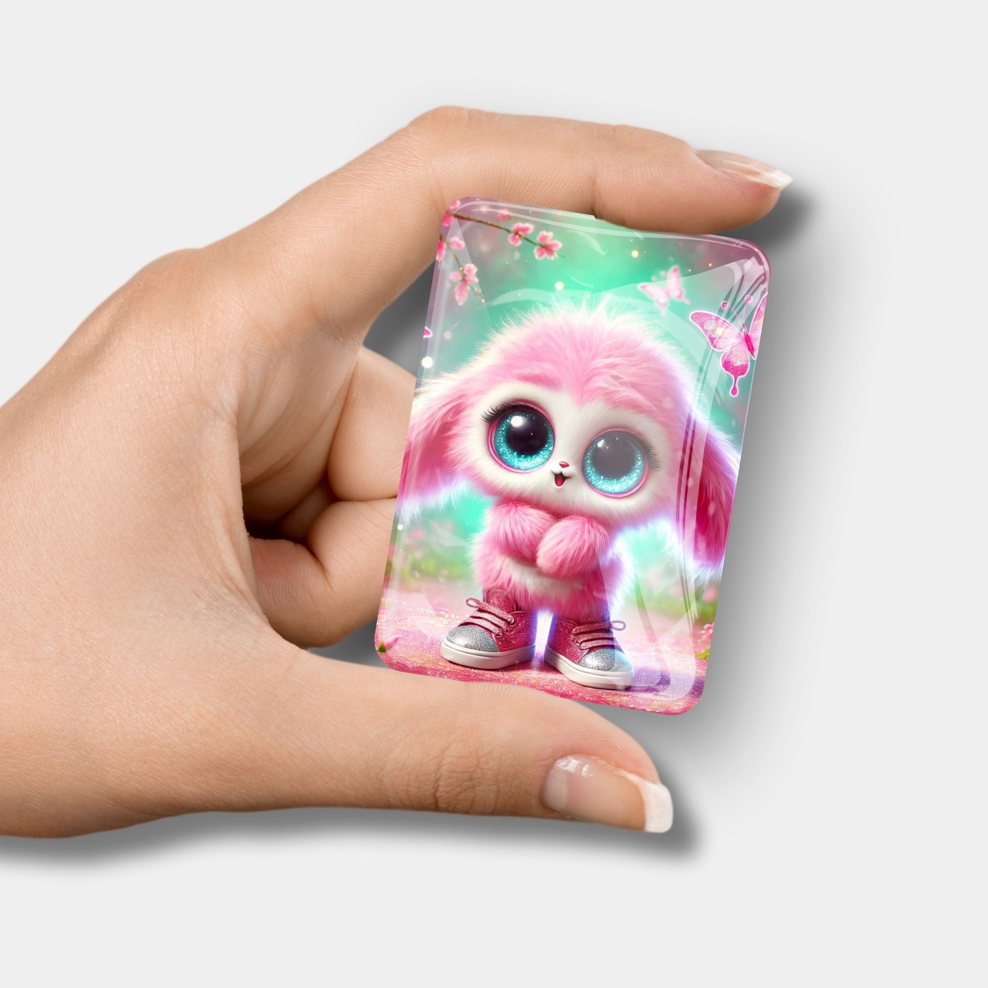 Cover Minder -Pink Fluffel Knuffel