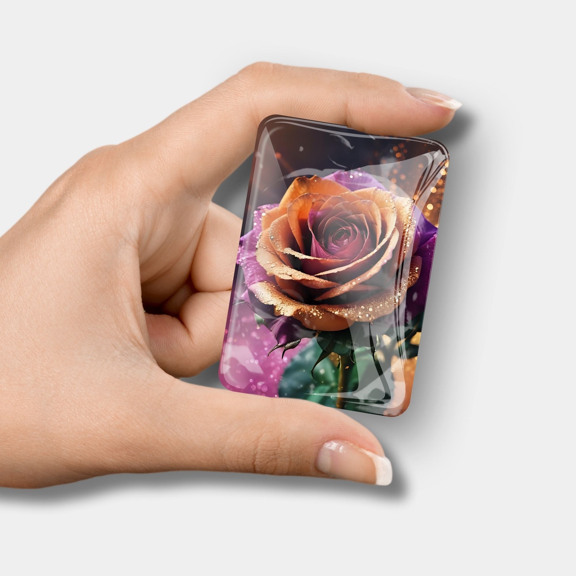 Cover Minder -Colorful Rose