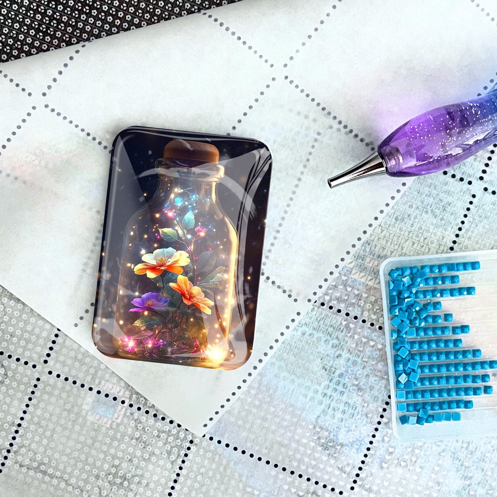 Cover Minder - Glowing Floral Magic