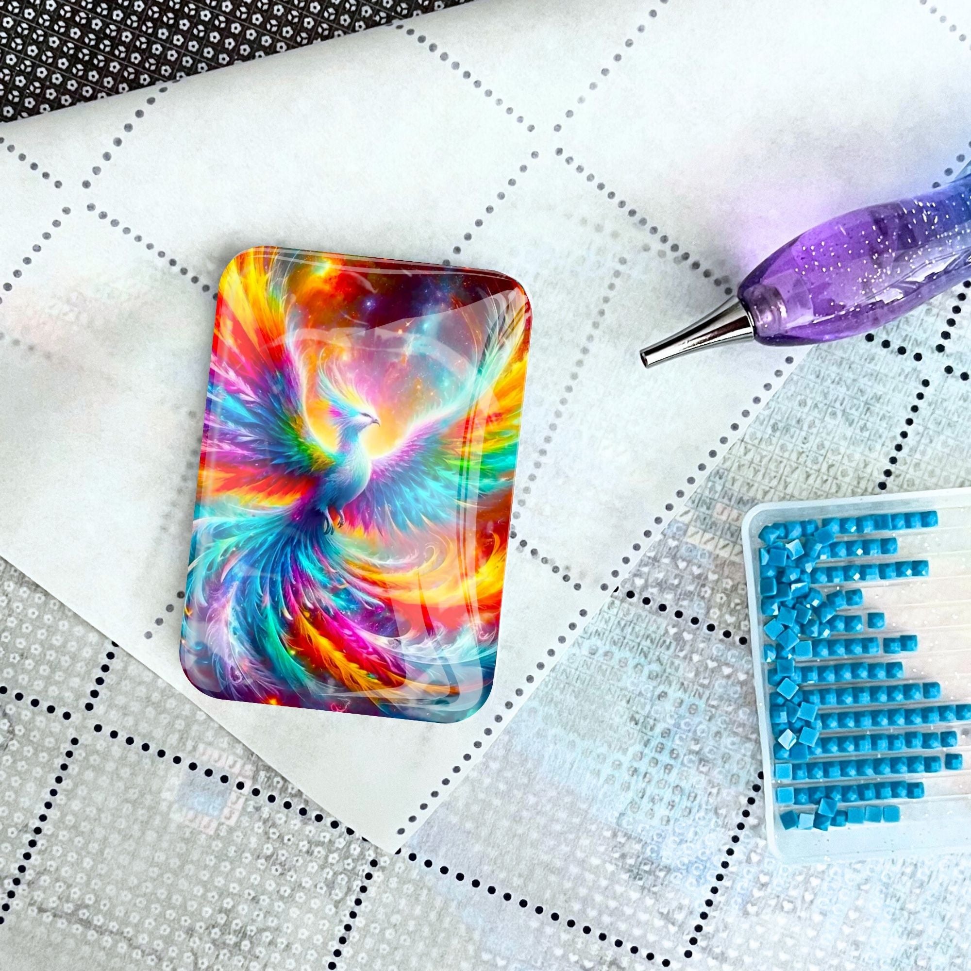 Cover Minder - Colorful Phoenix