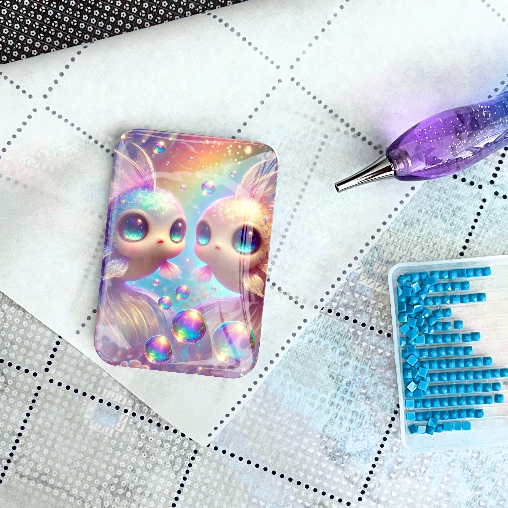 Cover Minder - Glitter World