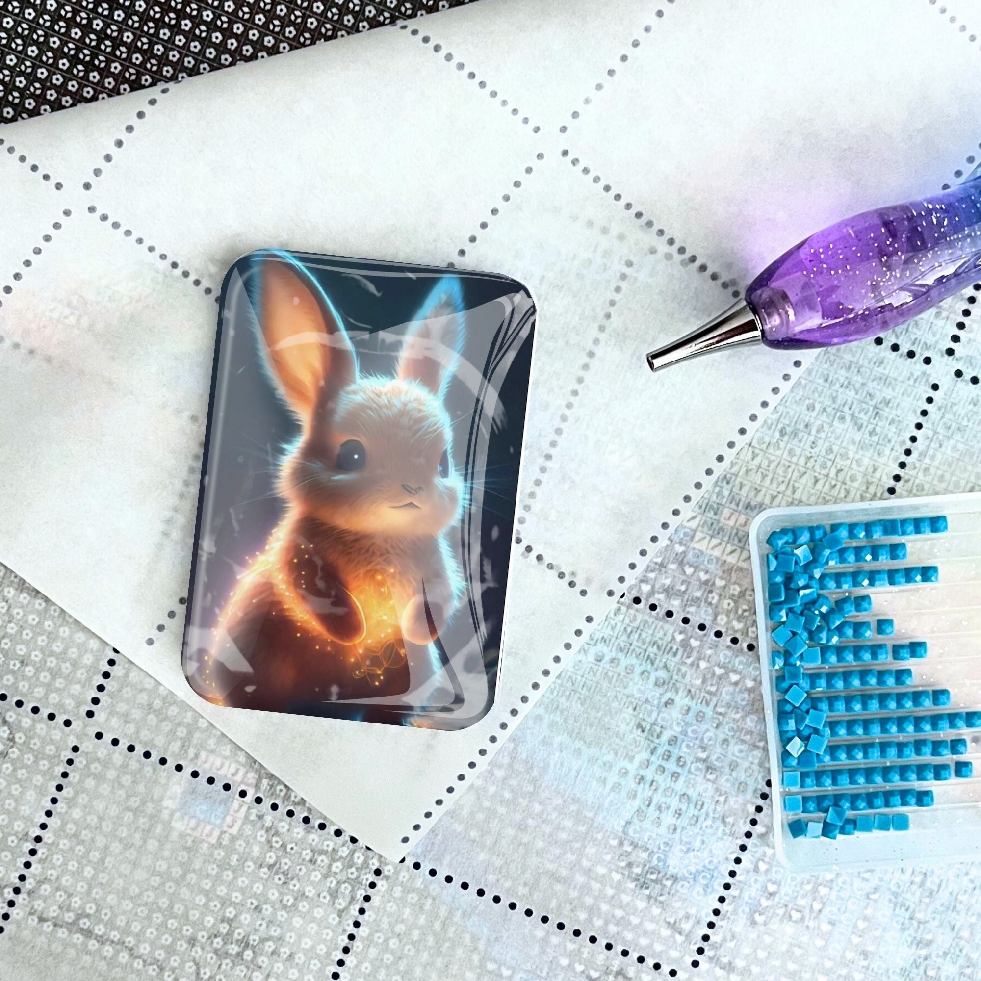 Cover Minder -Sparkle Bunny