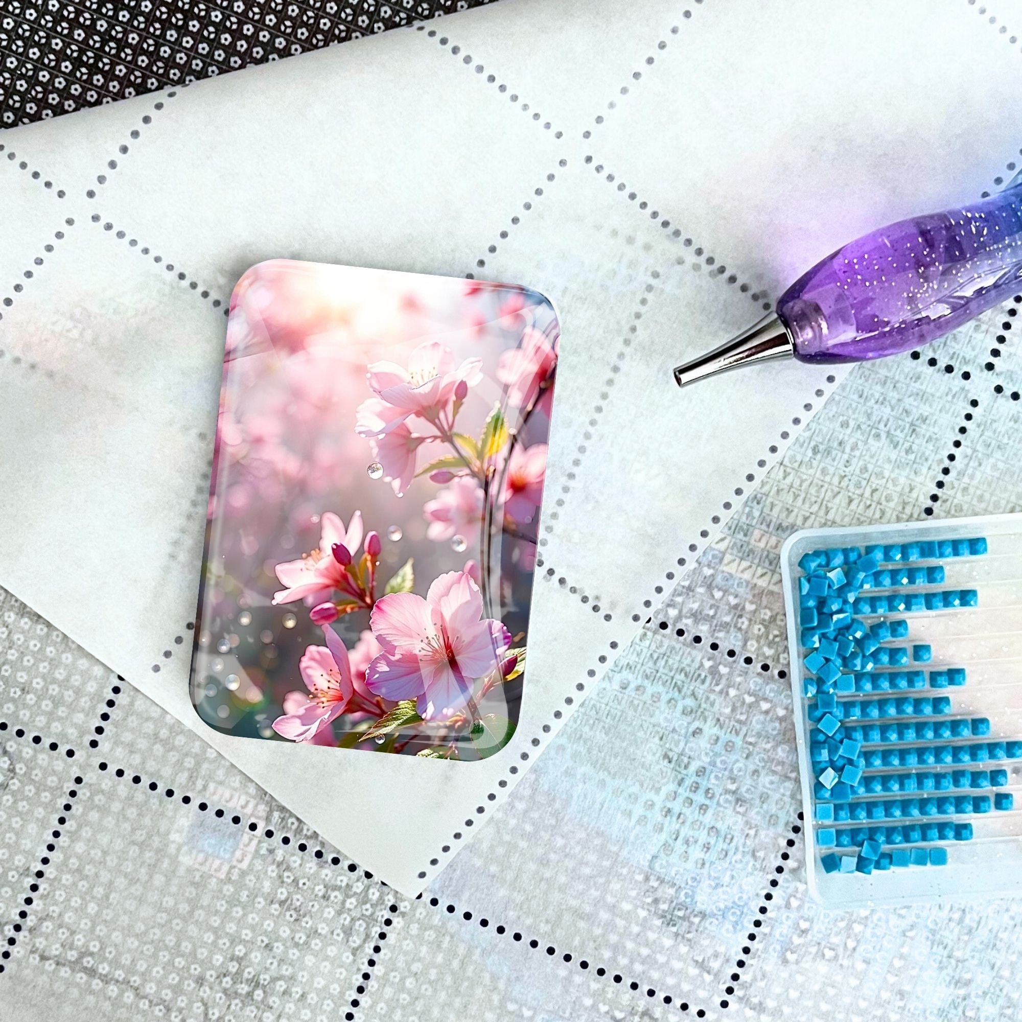 Cover Minder -Delicate Cherry Blossoms