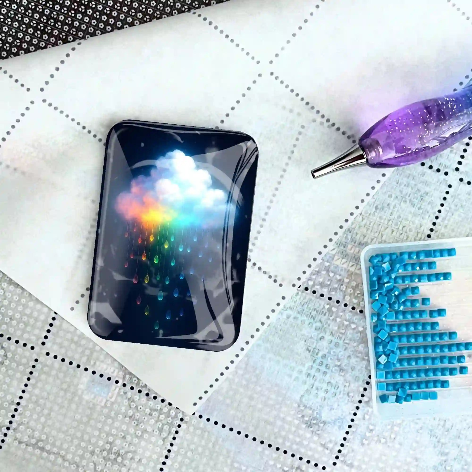 Cover Minder - Jennifer Special - Rainbow Cloud