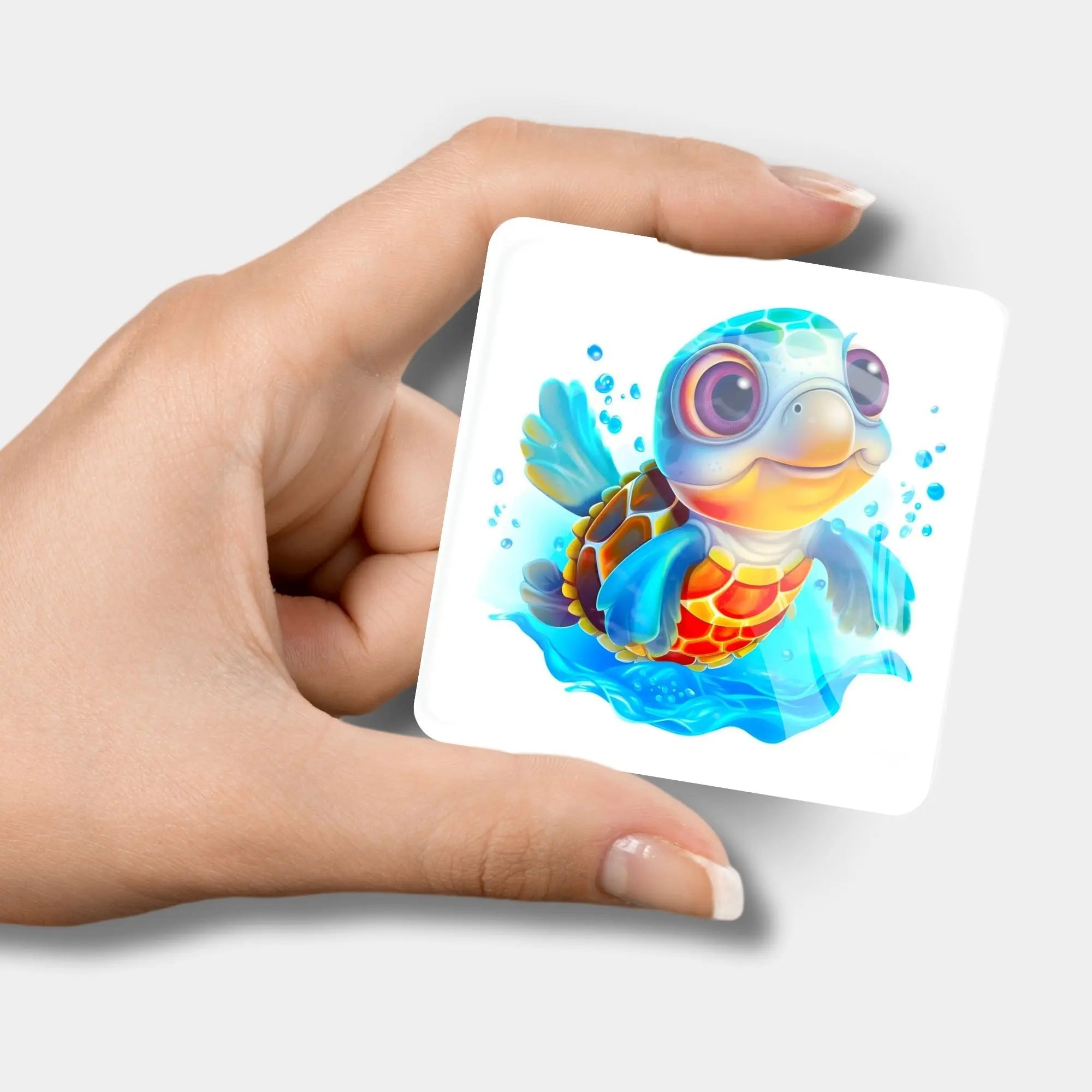 Cover Minder - Splashing Turtle