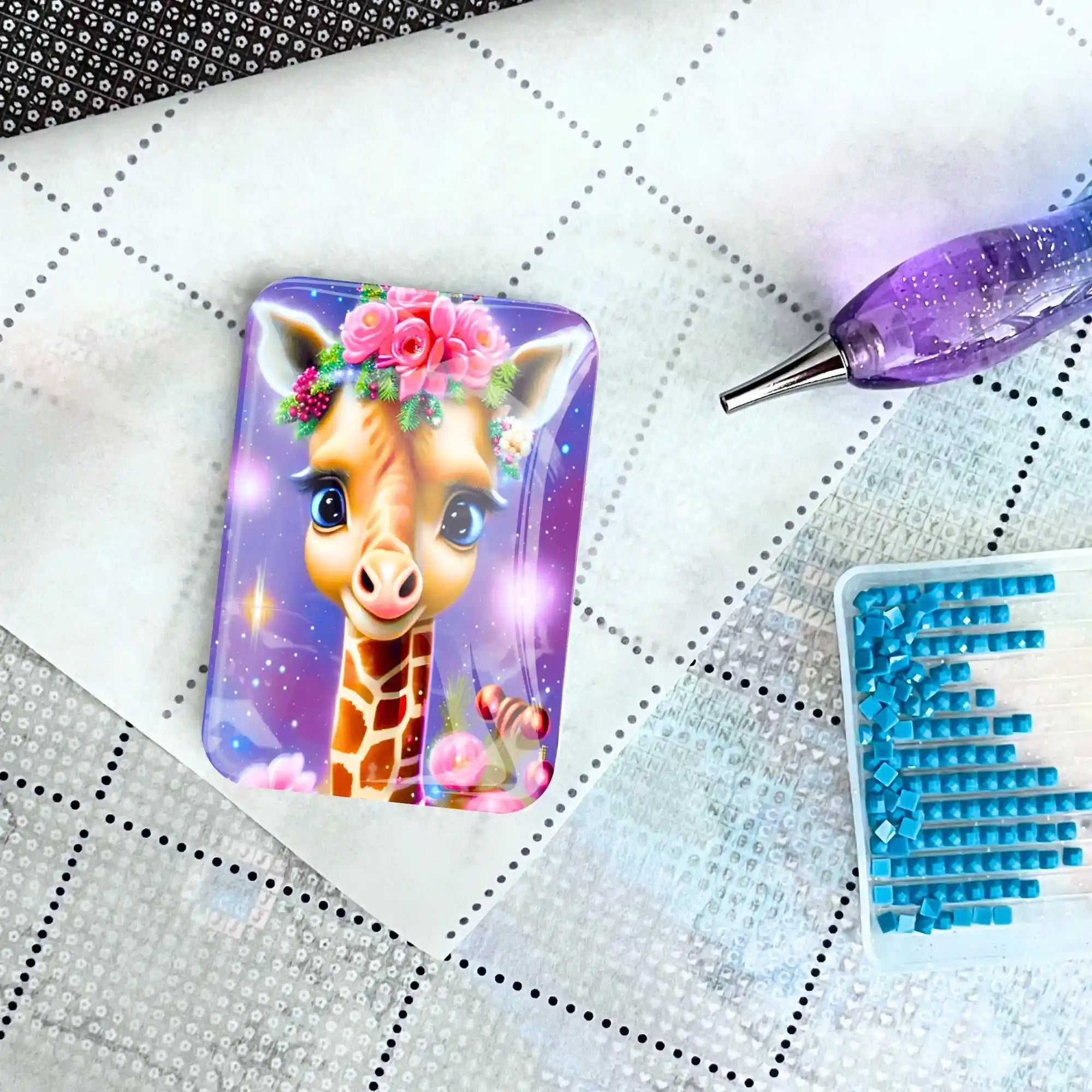 Cover Minder - Enchanting Baby Giraffe