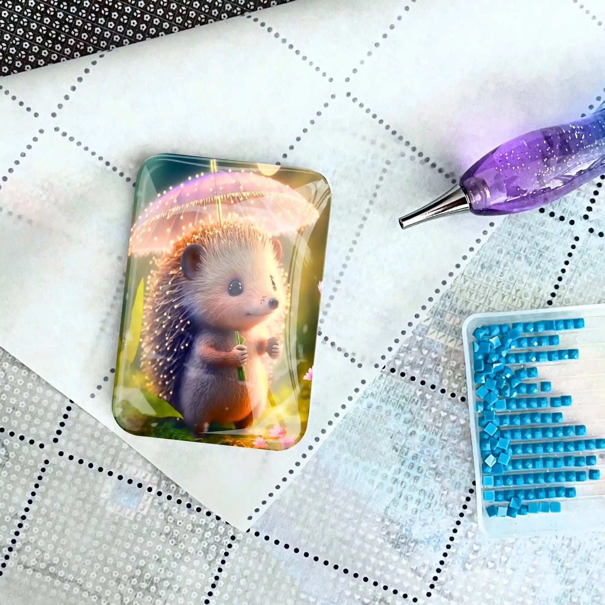 Cover Minder - Little Hedgehog in Sunlight