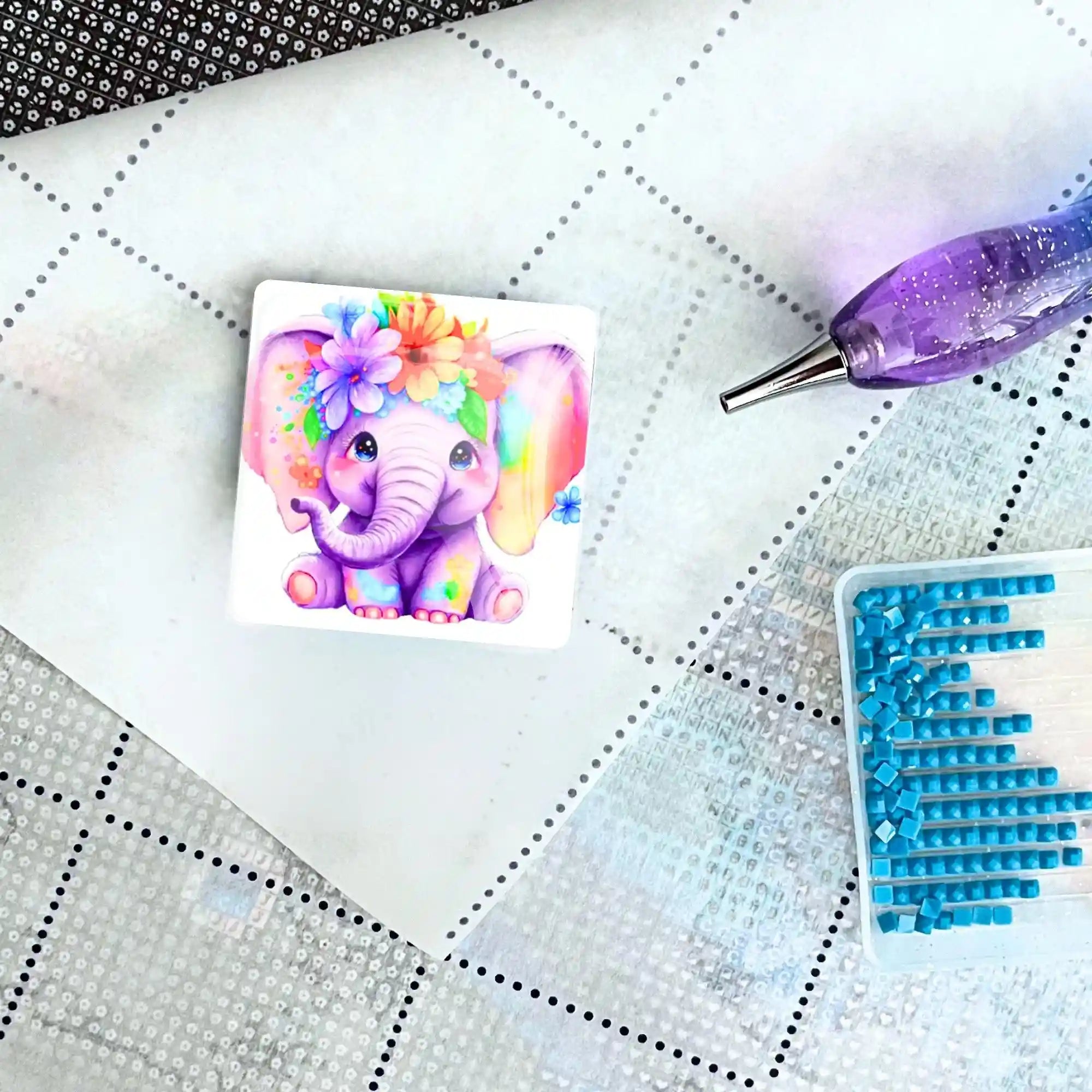 Cover Minder - The Little Flower Elephant