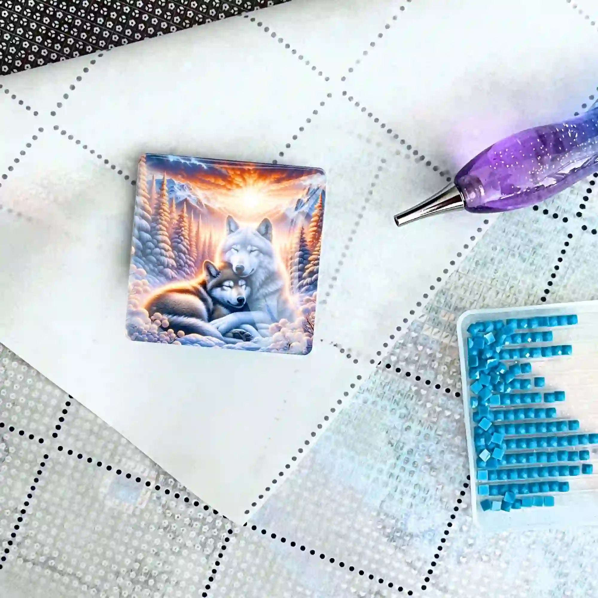 Cover Minder - Wolf Love at Sunrise