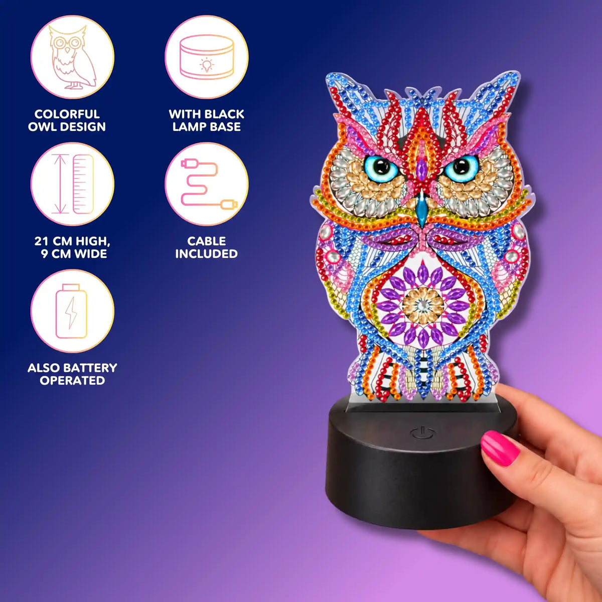 LED Owl Light