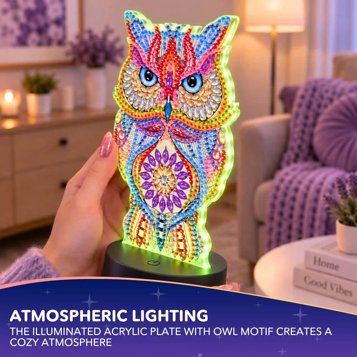 LED Owl Light