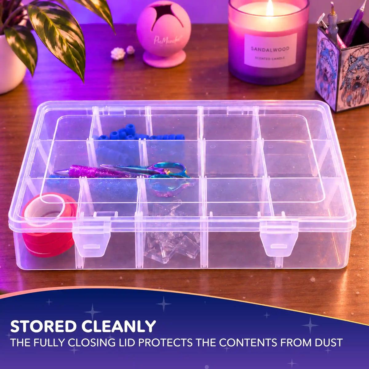 Diamond Painting Storage Box / 15 Compartments