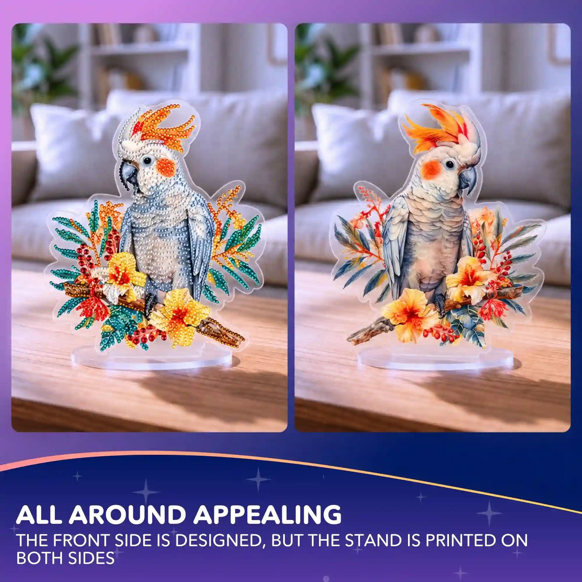Diamond Painting Display Stand — Cockatoo