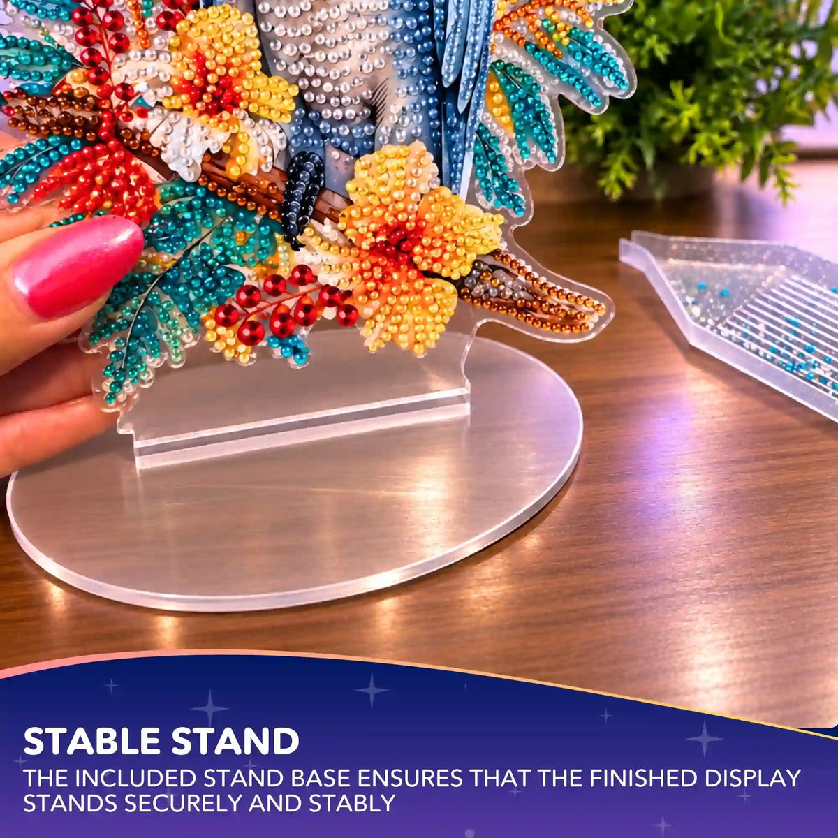 Diamond Painting Display Stand — Cockatoo