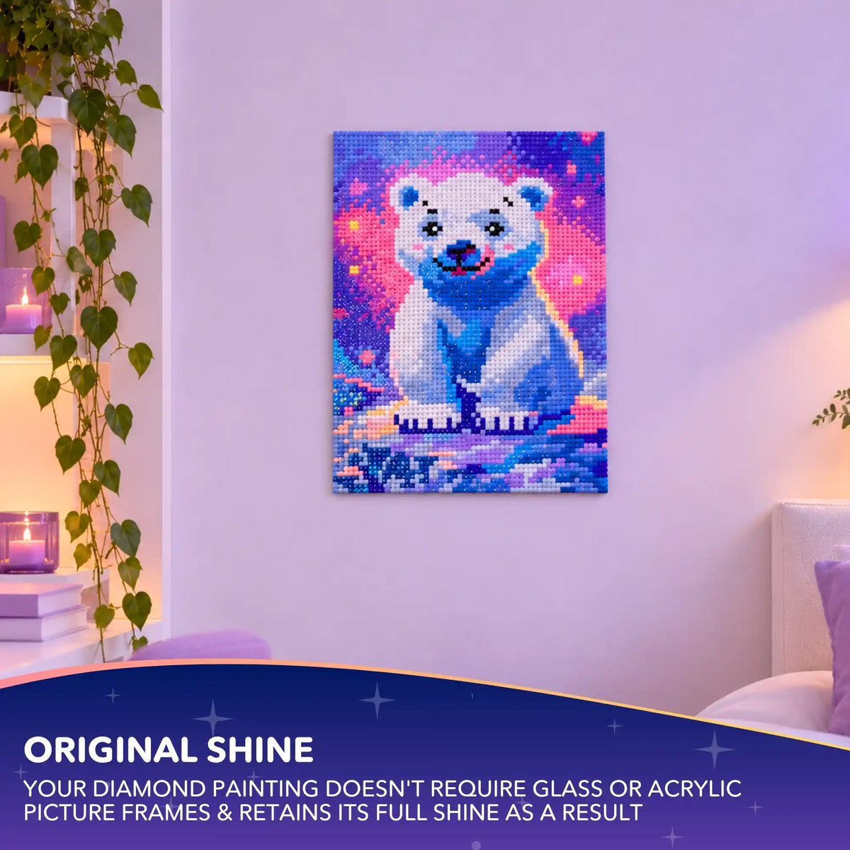 Magnetic Wall Mount for Diamond Paintings