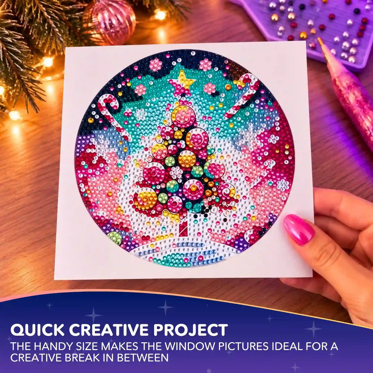 Window Decorations – Large Christmas Trees