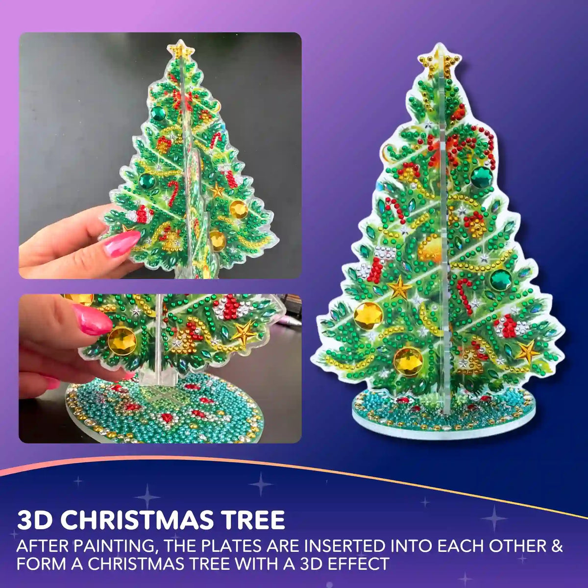 Diamond Painting Stand – 3D Christmas Tree