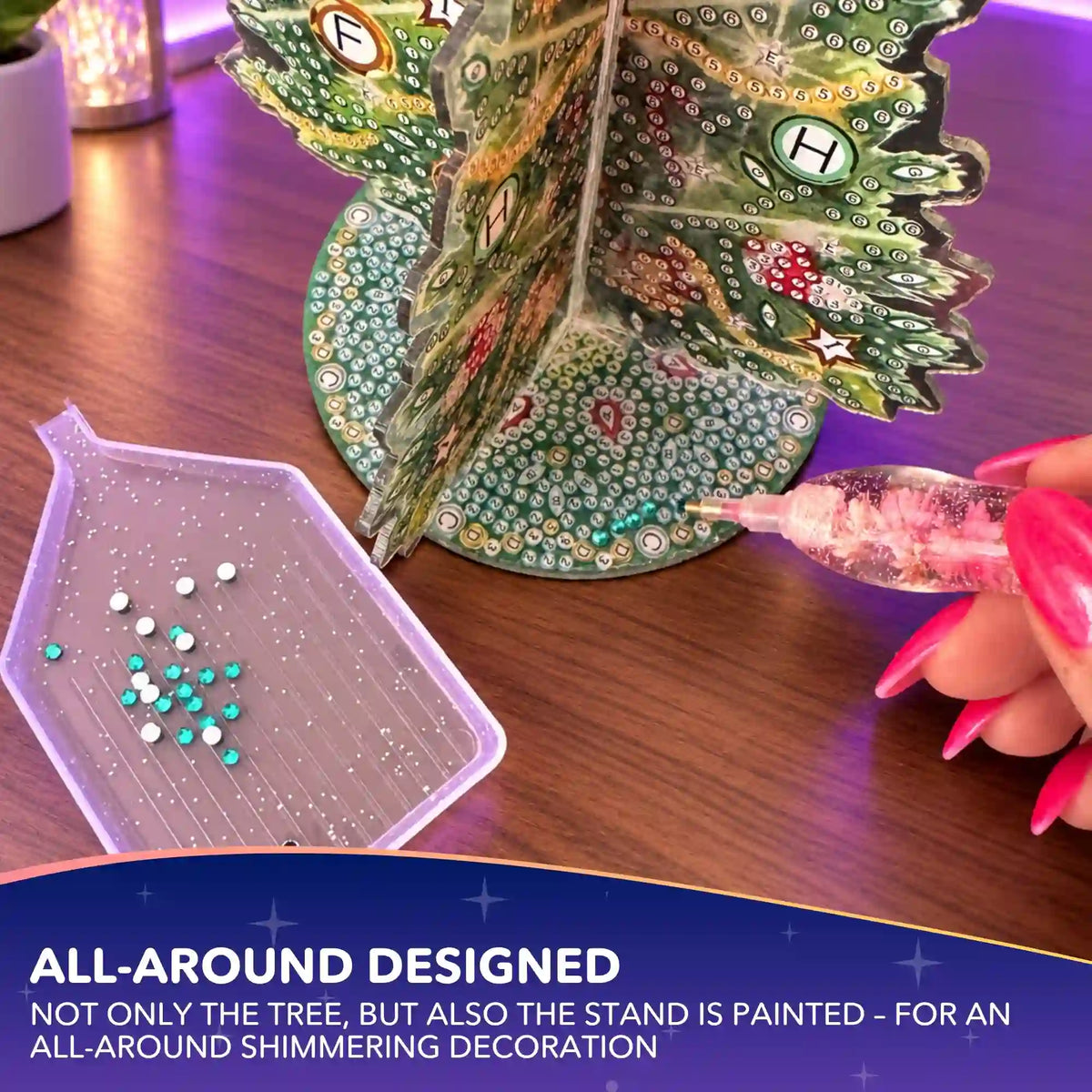 Diamond Painting Stand – 3D Christmas Tree