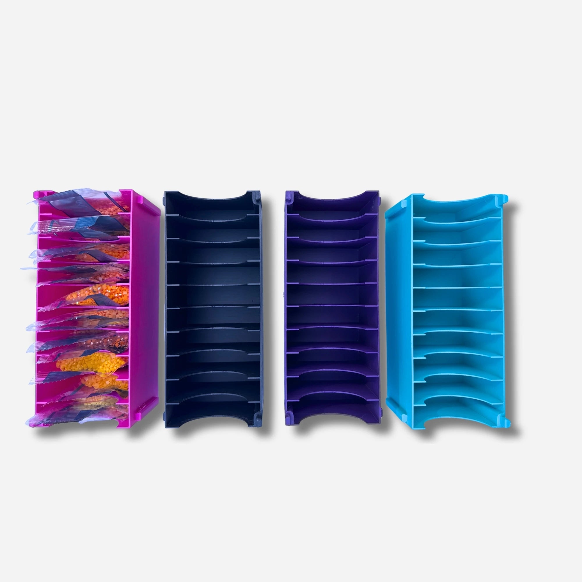 3D Storage Zipper Bag Box