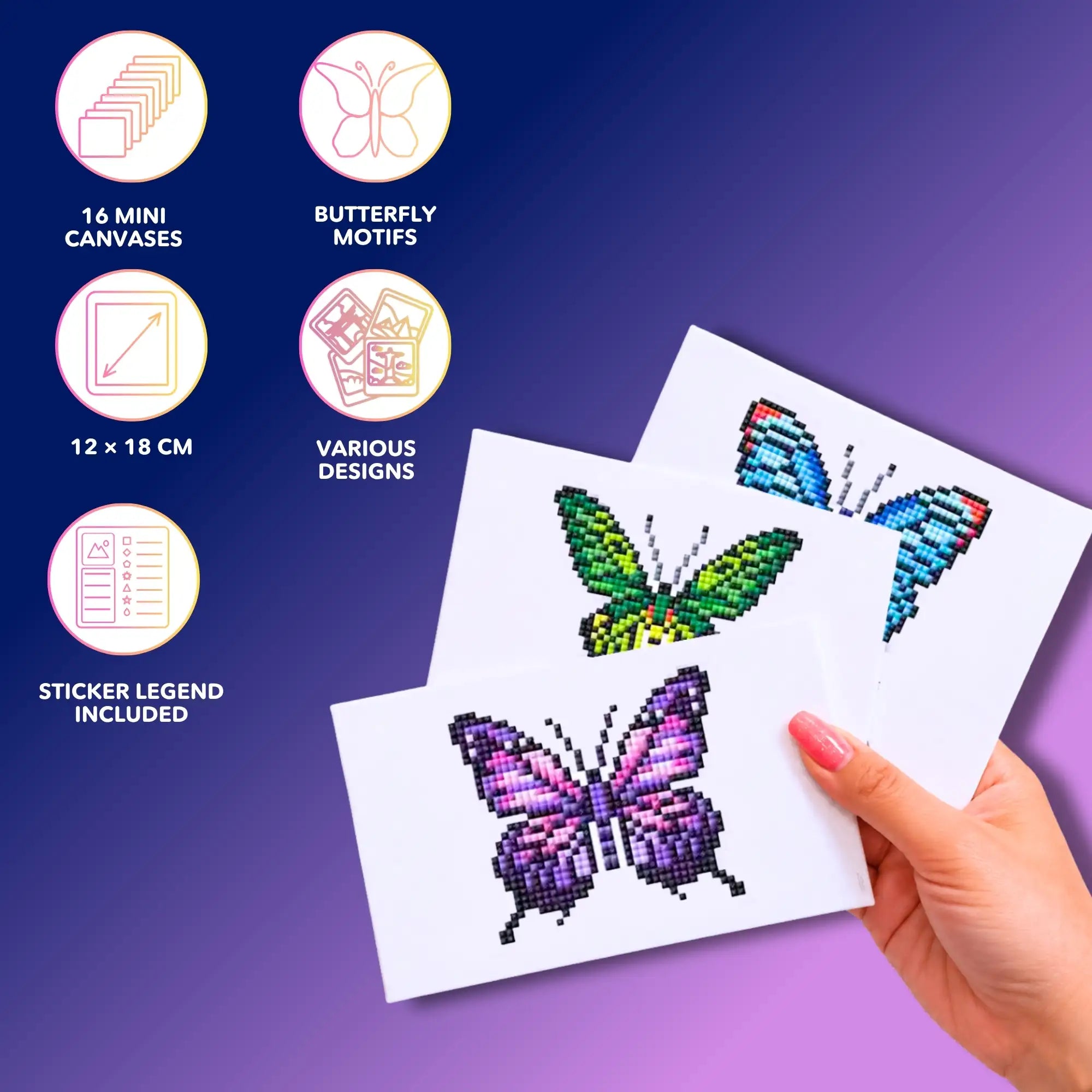 Mini Diamonds – Butterflies