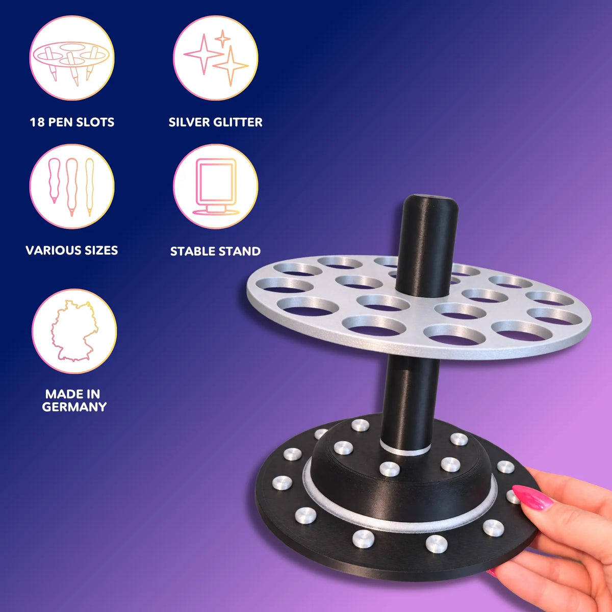 3D Pen Holder Carousel