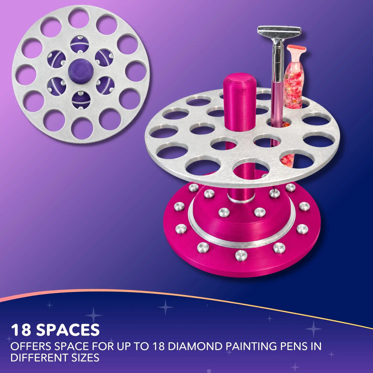 3D Pen Holder Carousel