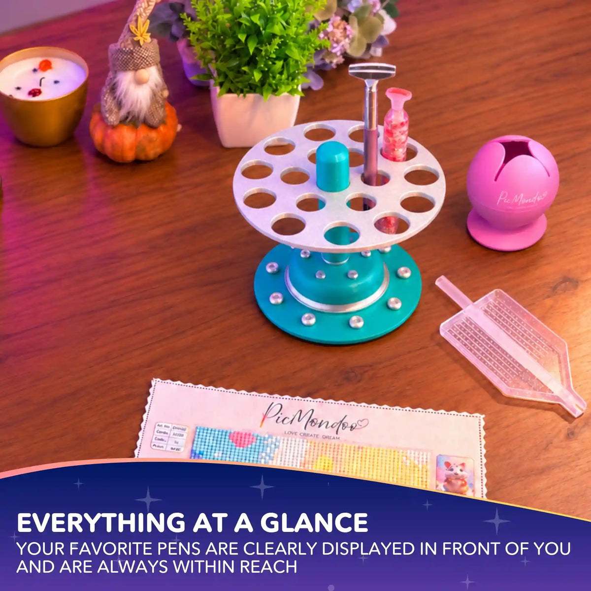 3D Pen Holder Carousel