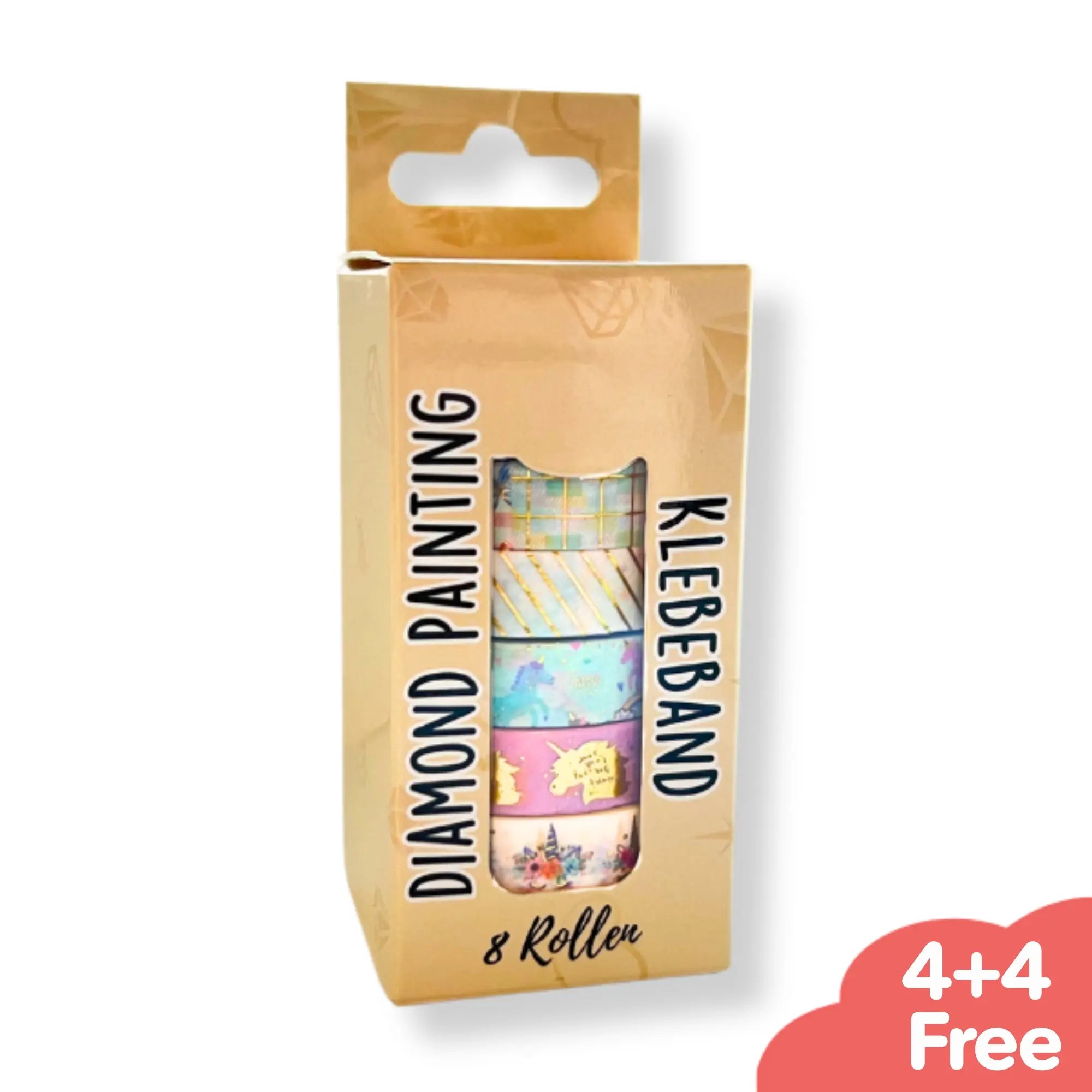 Tape for Diamond Painting – 4+4 Value Pack