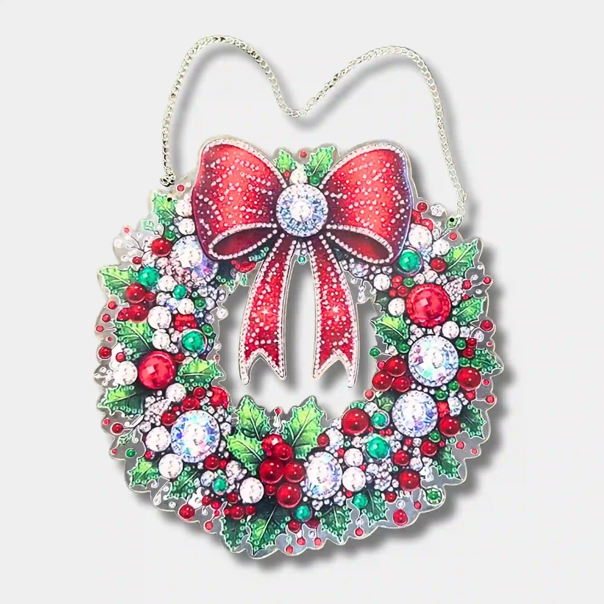 Diamond Painting XL Hanger – Christmas Wreath
