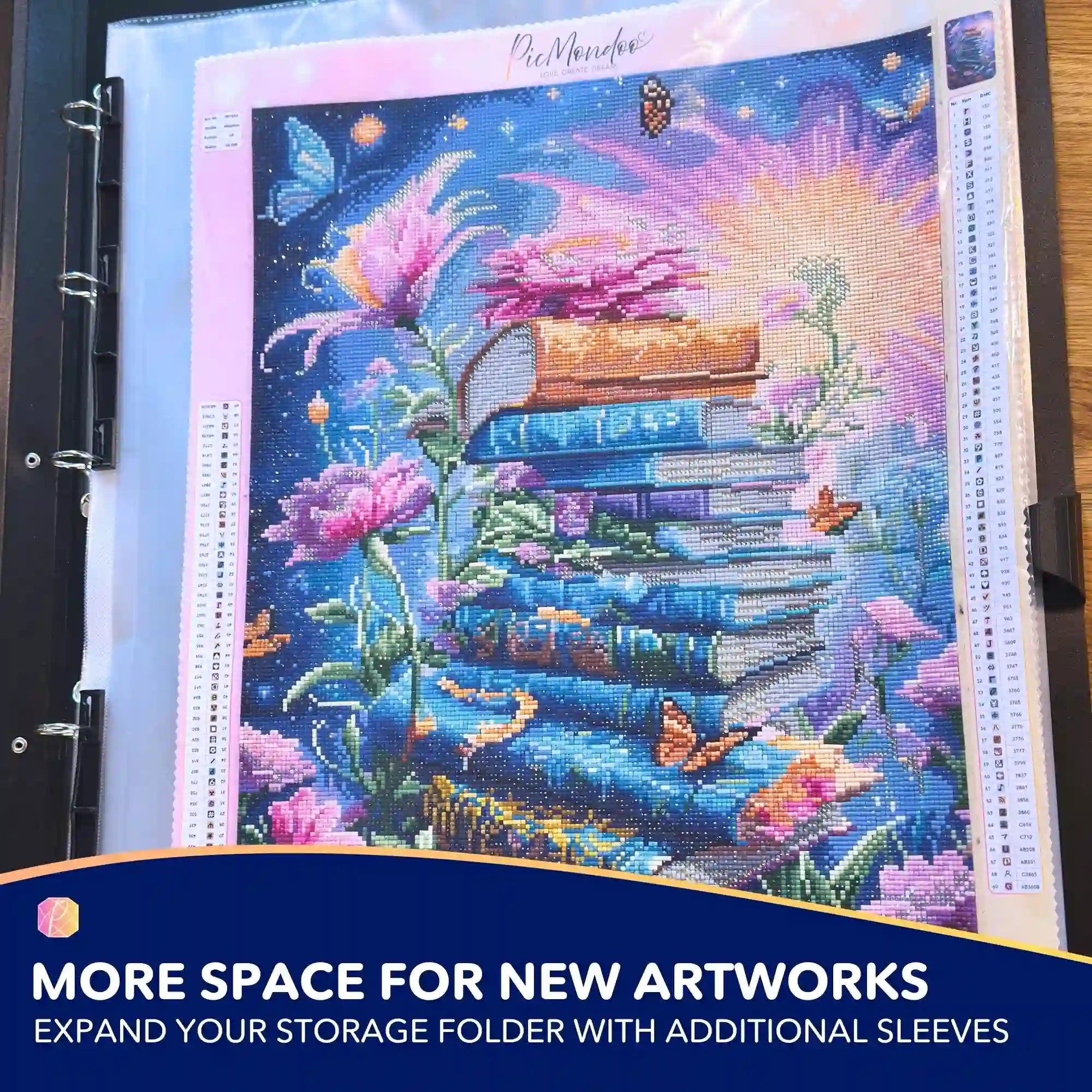 Diamond Painting Sleeves for Collection Folder