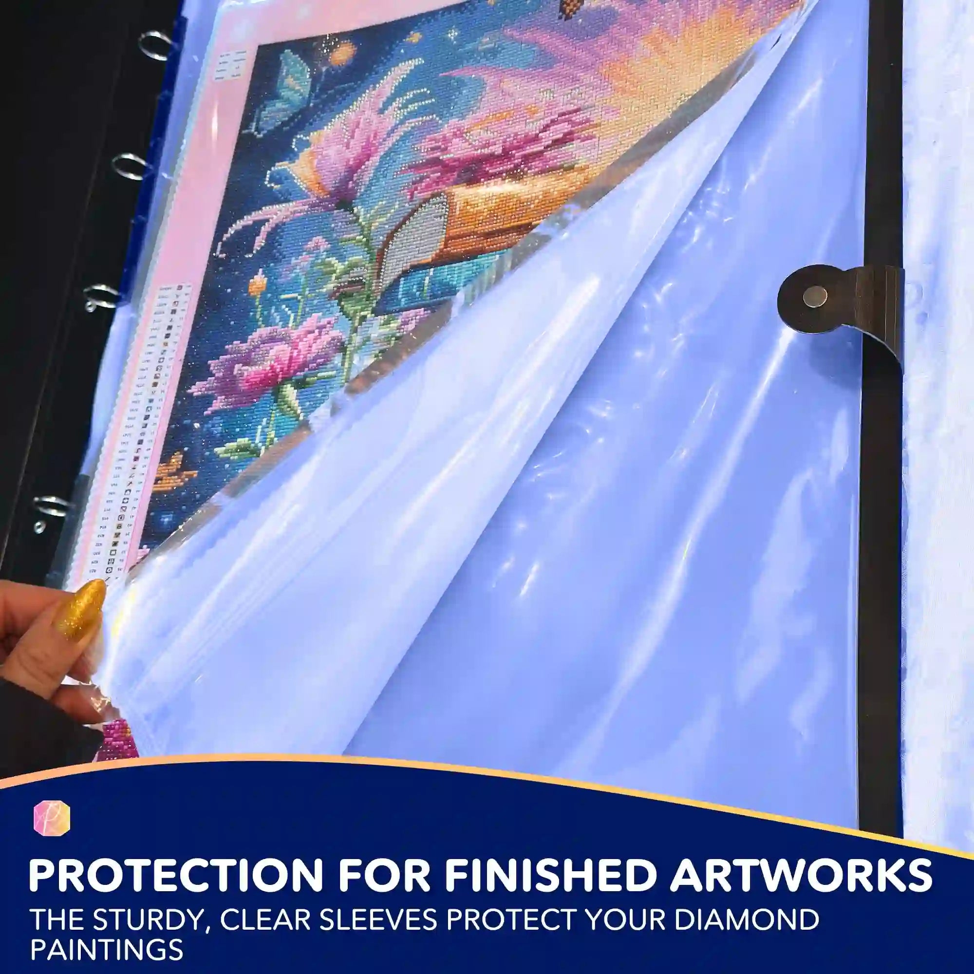 Diamond Painting Sleeves for Collection Folder