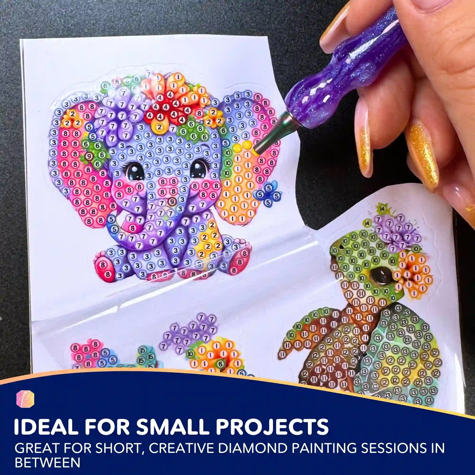 Diamond Painting Stickers - Cute Little Animals