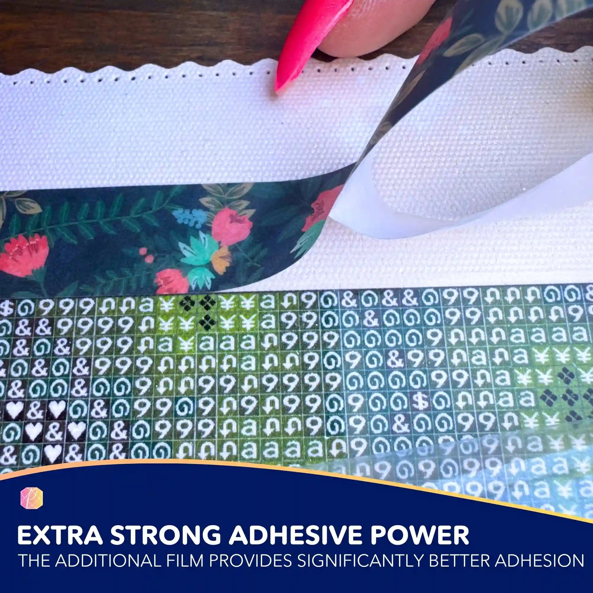 Diamond Painting Adhesive Tape - Flowers
