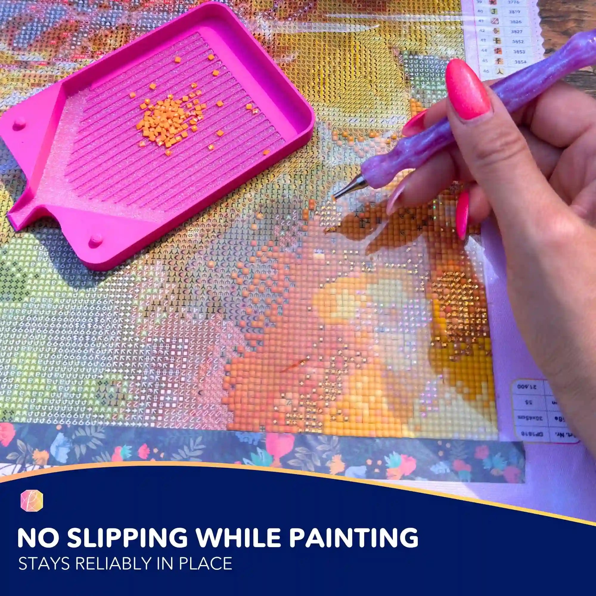 Diamond Painting Adhesive Tape - Flowers