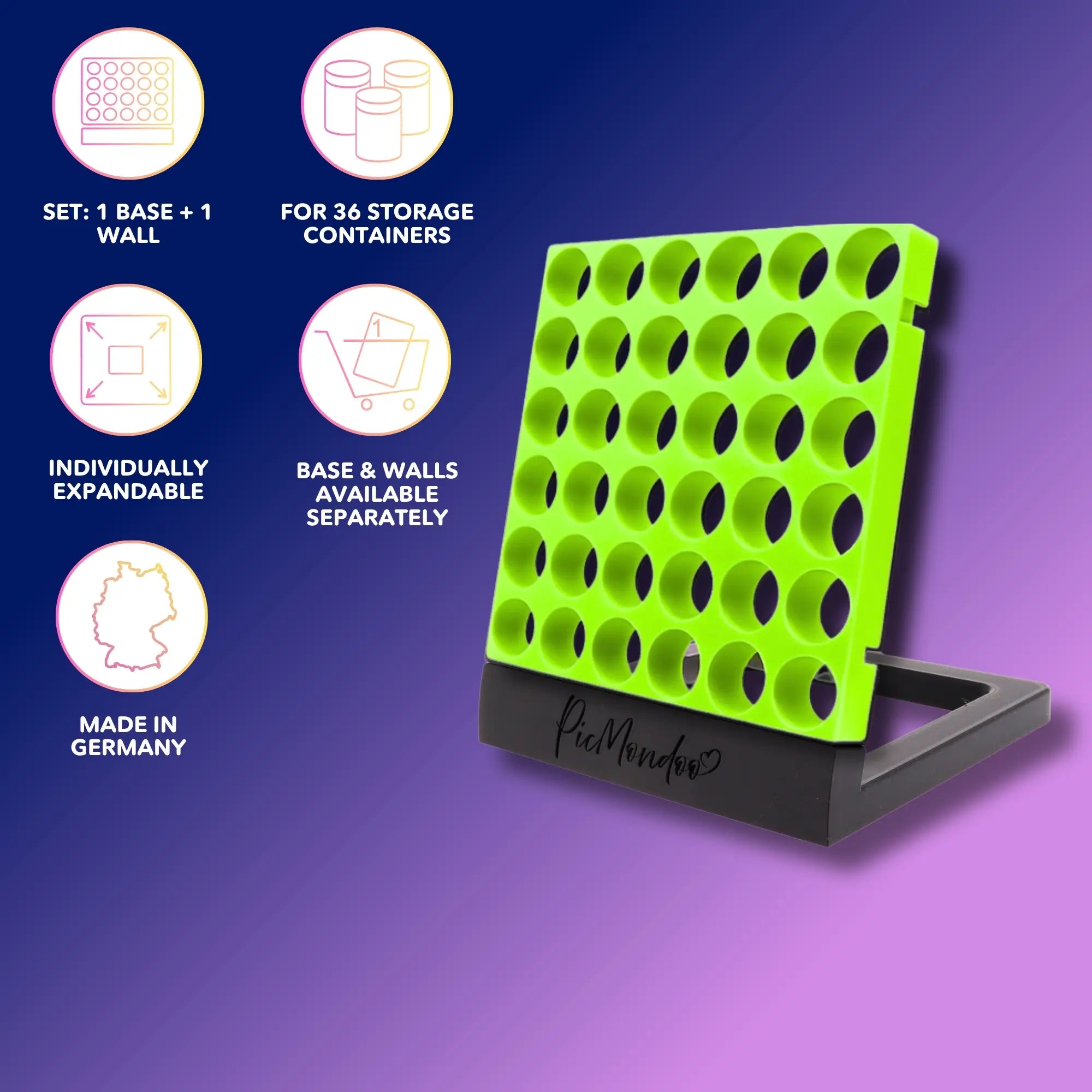 Board for container wall