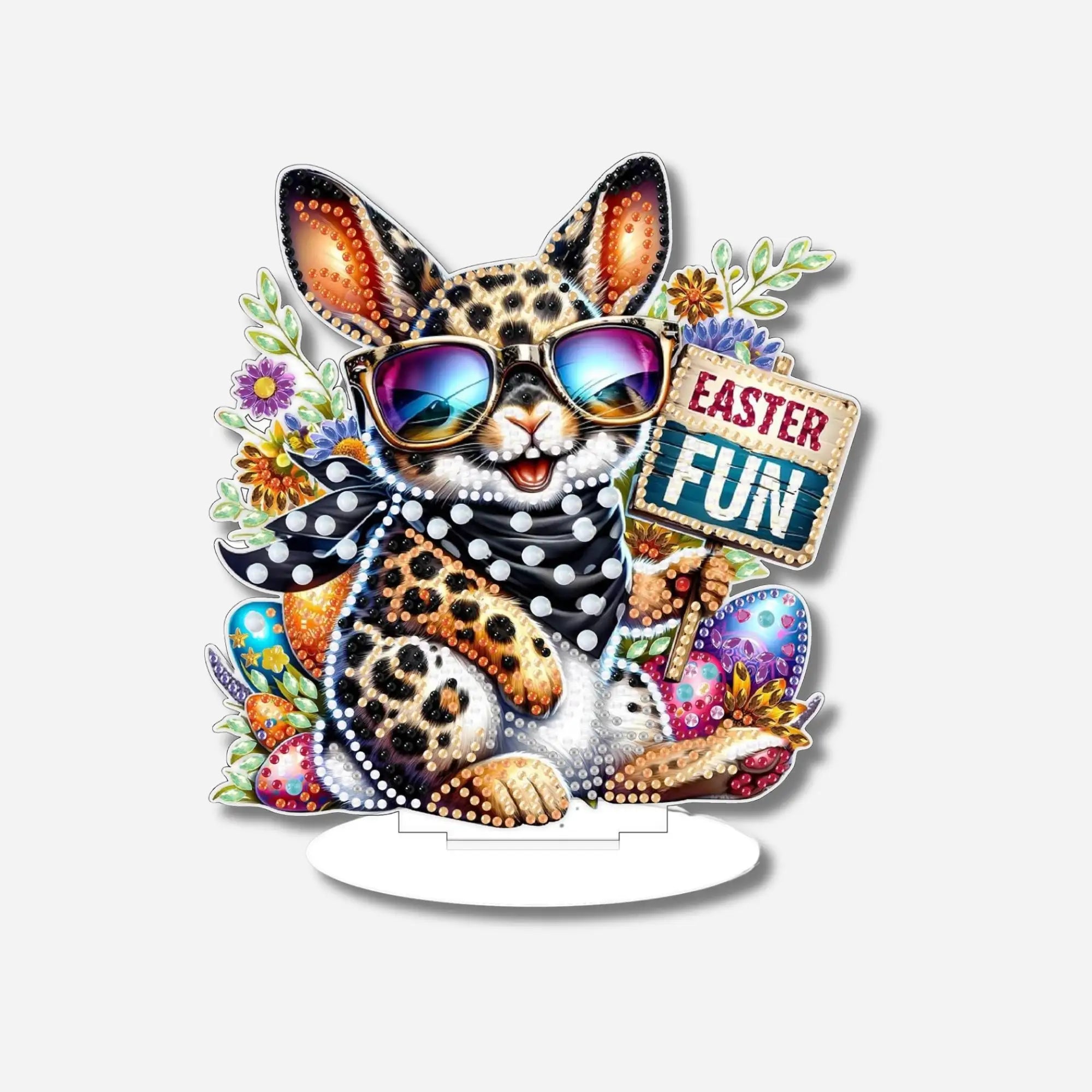 Diamond Painting Stand – Funny Easter Bunny