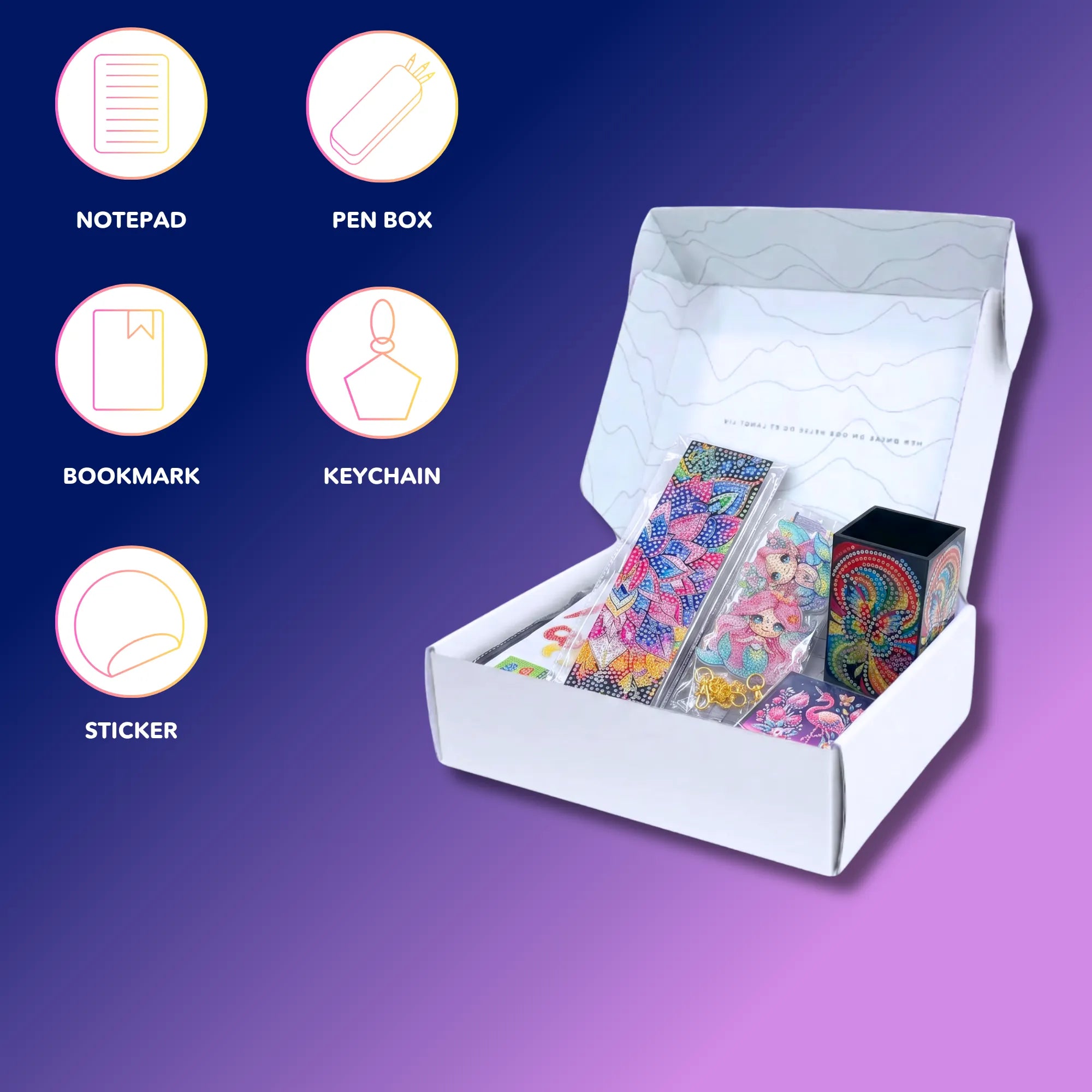Diamond Painting School Set for Girls