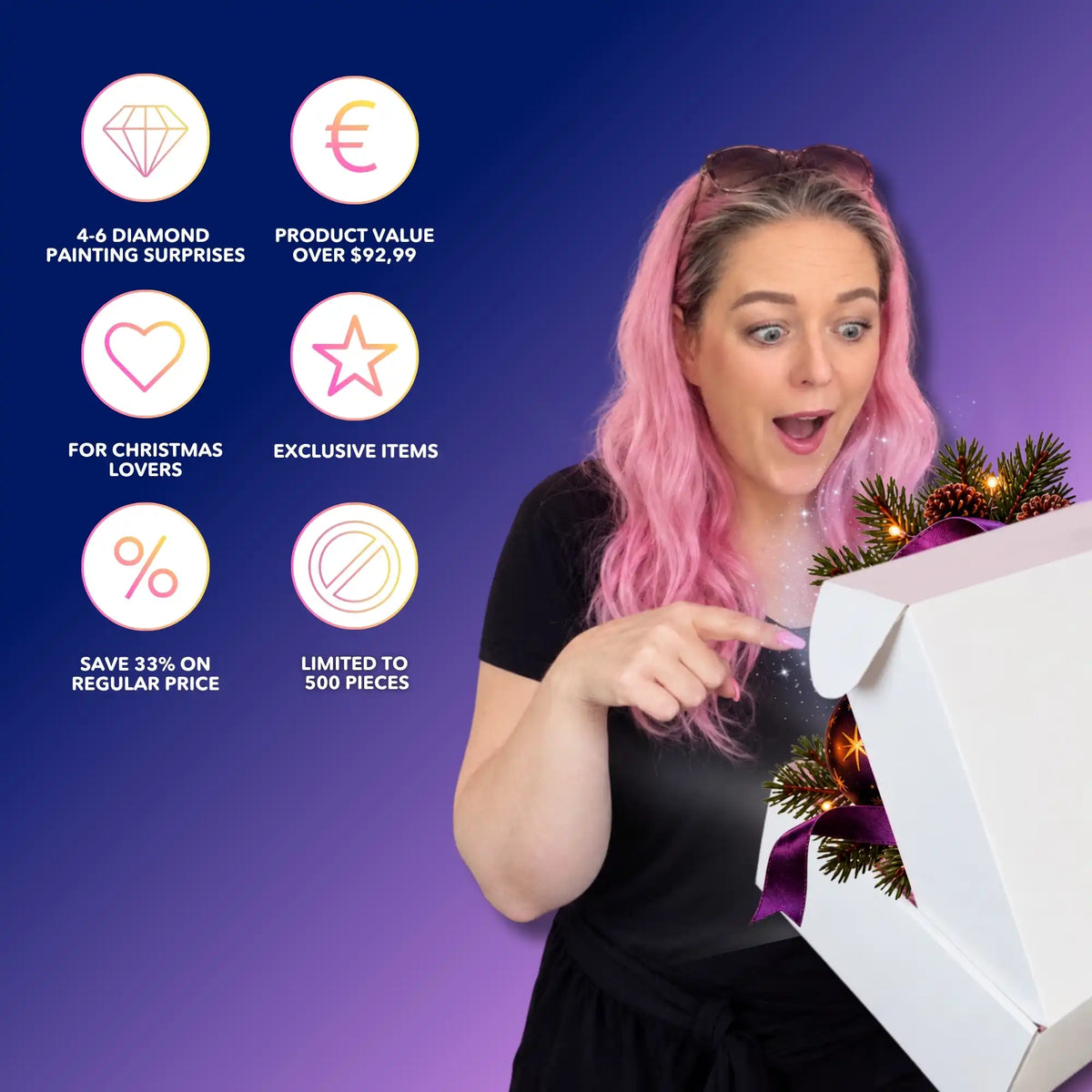 Diamond Painting Mystery-Box "Christmas Edition" (#3)