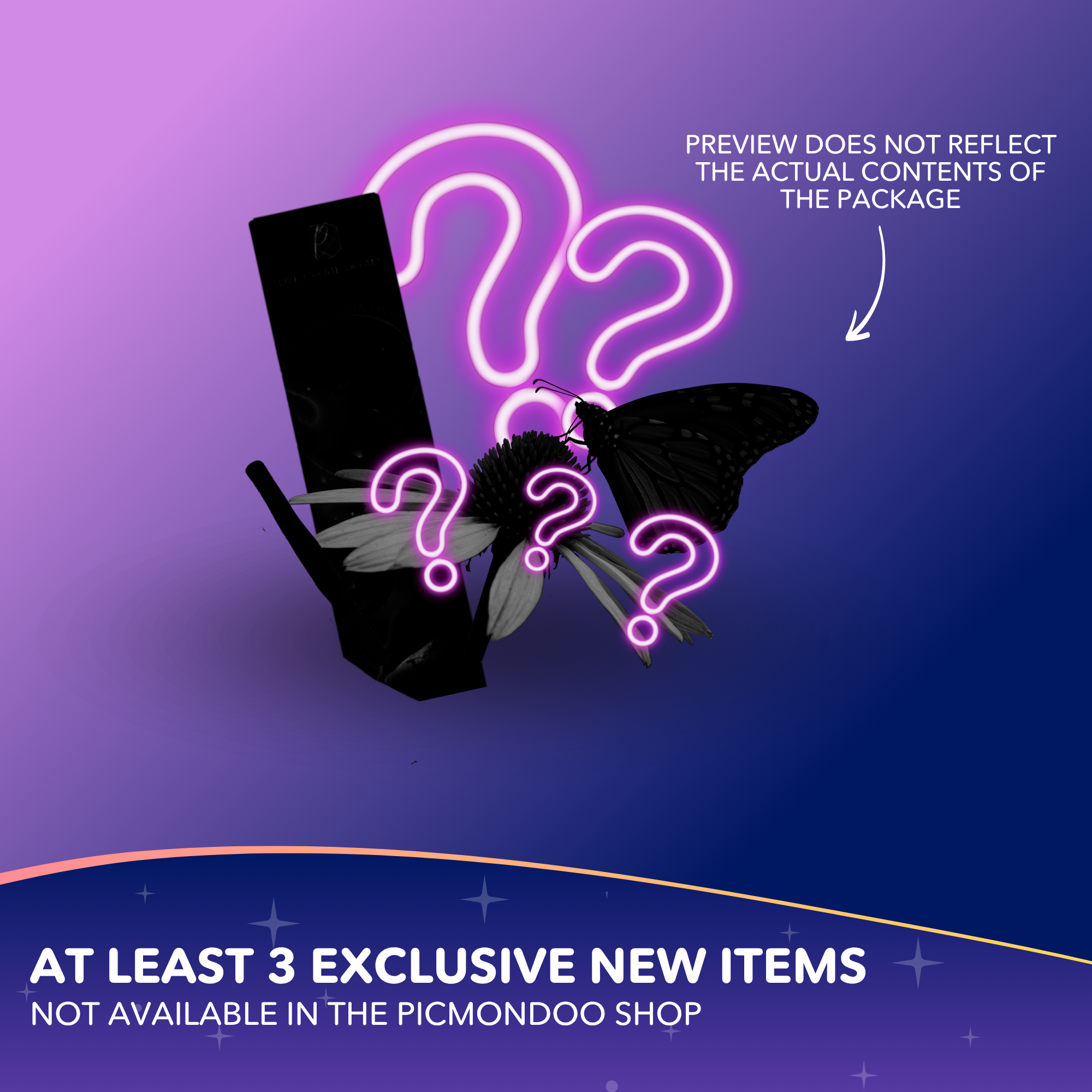Diamond Painting Mystery-Box "Butterfly Edition" (#2)