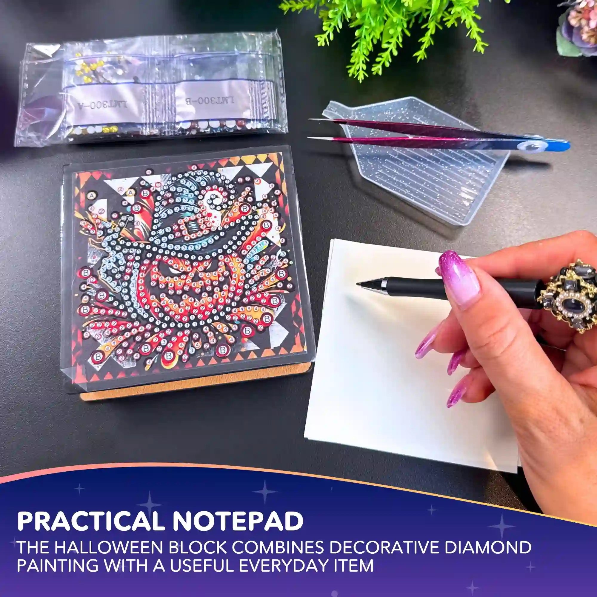 Diamond Painting Notepad Halloween