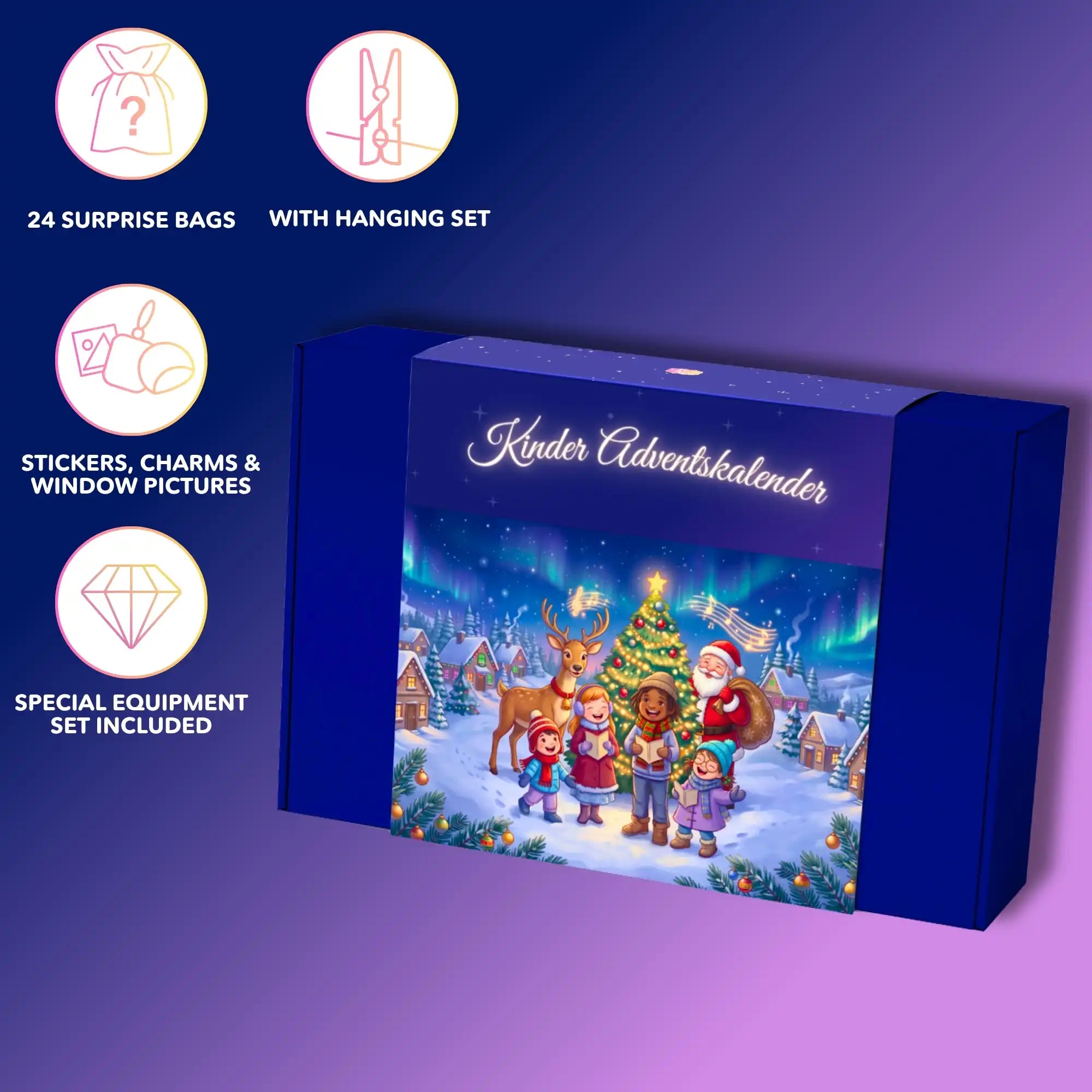 Diamond Painting Advent Calendar Kids 2026 (Pre-Sale)